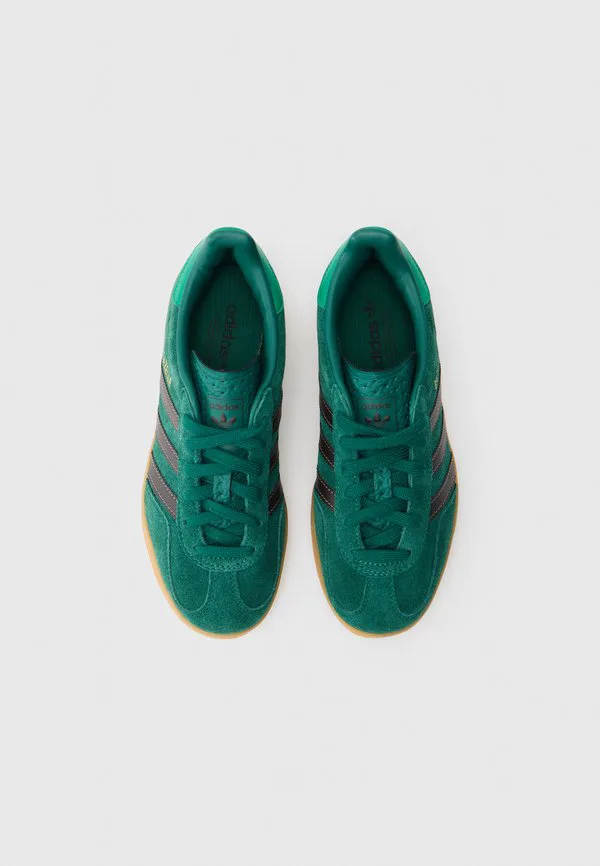 Кроссовки gazelle для дома, унисекс Adidas Originals, Collegiate Green/Aurora Coffee/Court Green — фото 4