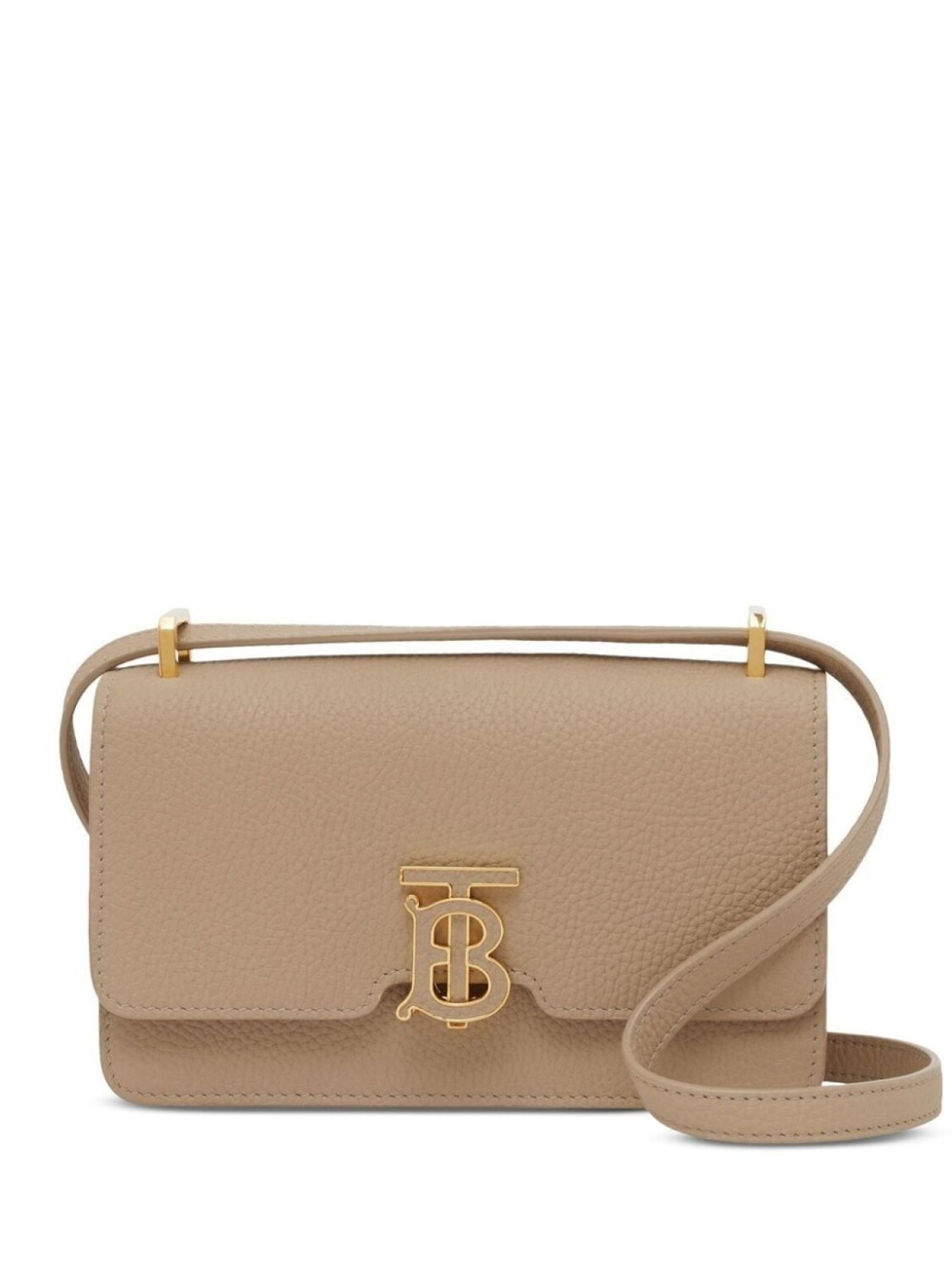 

Сумка на плечо Burberry с логотипом, нейтральный цвет