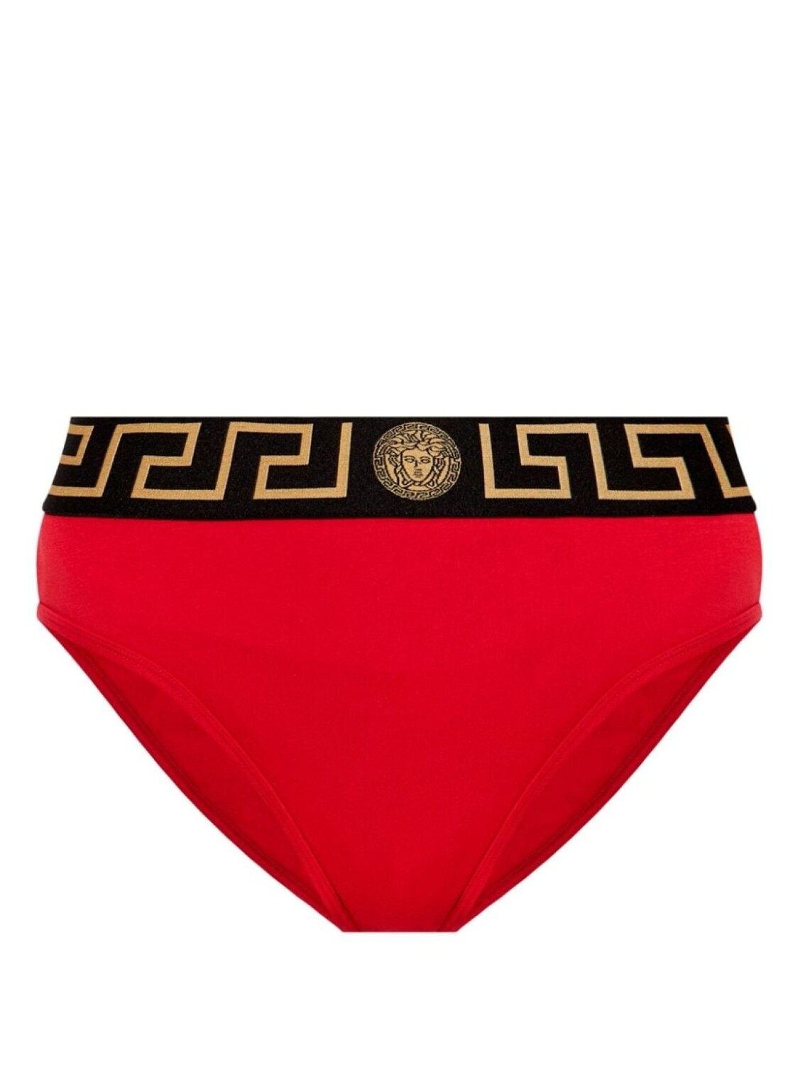 

Versace трусы с логотипом на поясе, красный