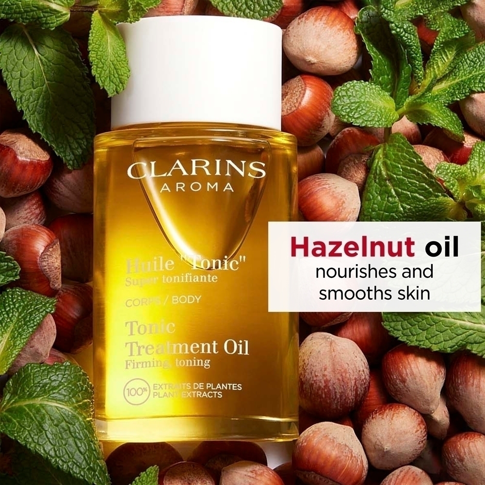 Тонизирующее масло для тела с укрепляющим эффектом Clarins, 100 мл — фото 3