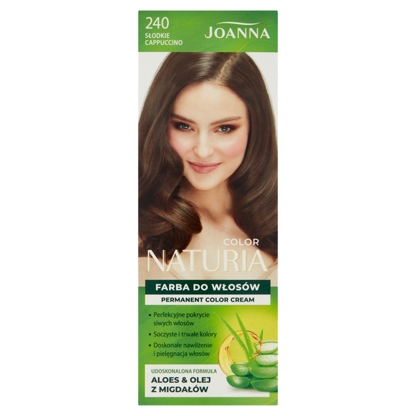 

Краска для волос 240 сладкий капучино, 1 упаковка. Joanna Naturia color, цвет 240 słodkie cappuccino