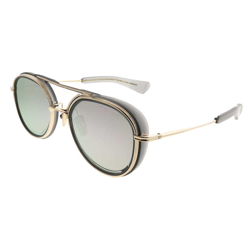 

Солнцезащитные очки-авиаторы унисекс Dita Spacecraft 19017-C-GRY-GLD-52, цвет matte crystal grey - white gold