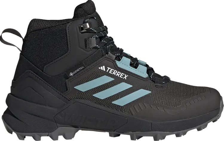 Кроссовки Wmns Terrex Swift R3 Mid GORE-TEX 'Grey Mint Ton', серый