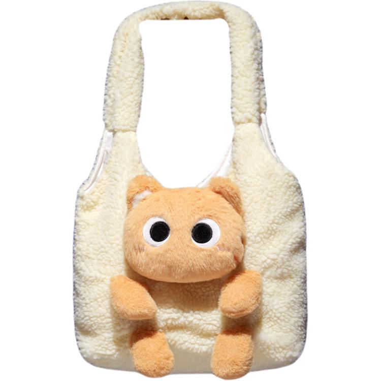 

Сумка для кошки переносная холщовая сумка через плечо кроссбоди рюкзак для щенка кукольные товары Love of wormwood, Ginger Cat Crossbody Bag 60*40Cm