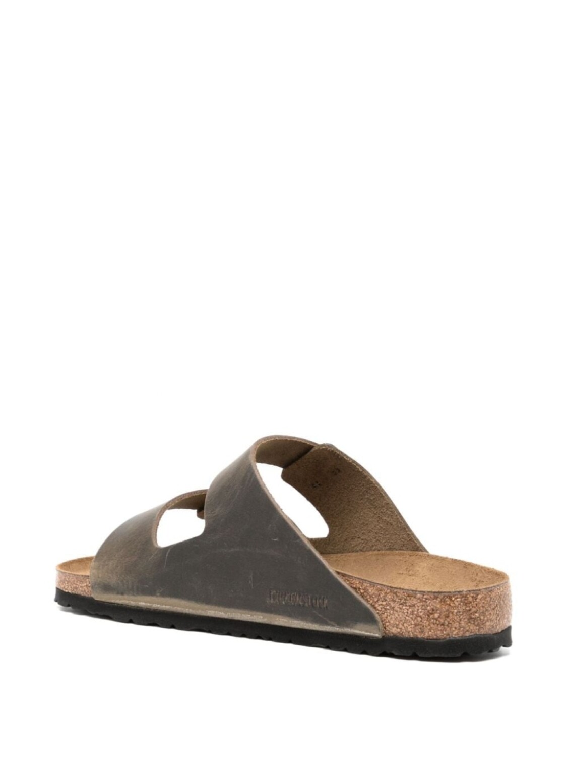 Сандалии Birkenstock Arizona Natural Leather Oiled, хаки — фото 3