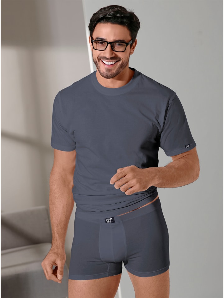 

Брюки средне-серого и бордового цветов Kumpf Body Fashion