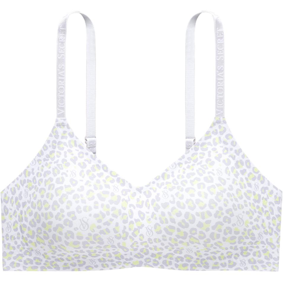 

Victoria's Secret Бюстгальтер Anti gravity Series женский светло-сиреневый леопардовый принт