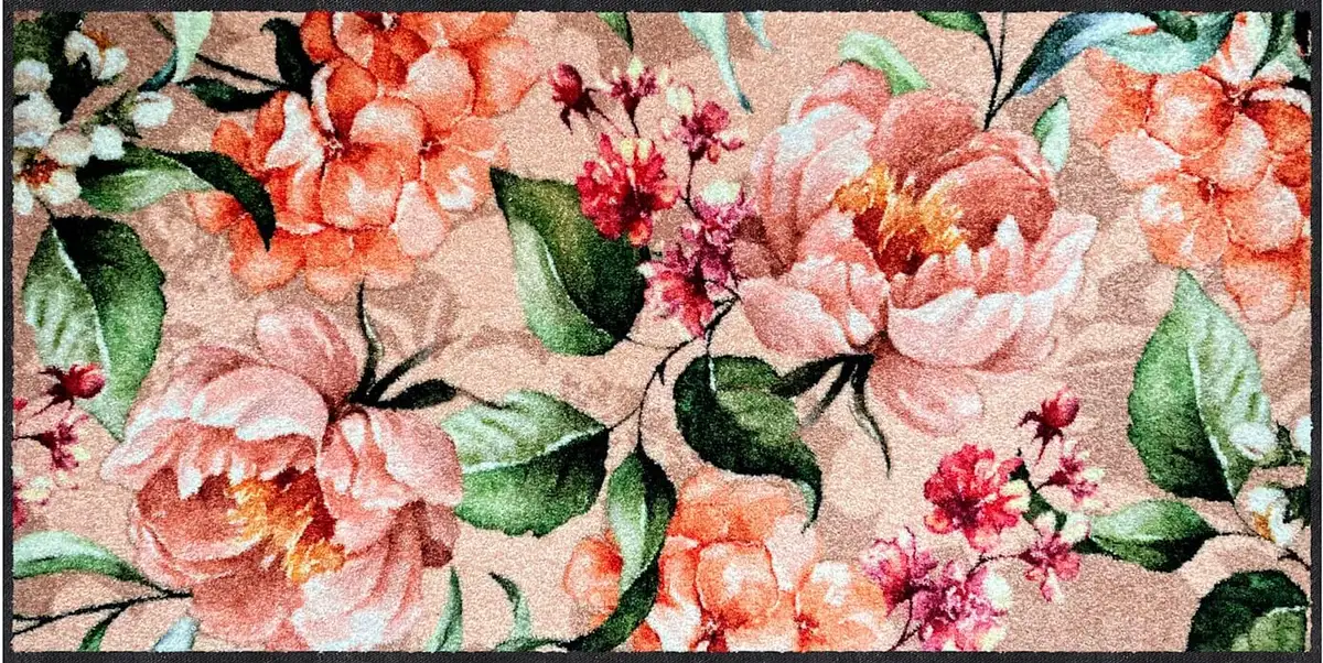 

Коврик Salonloewe, прямоугольный 75х150 см, цвет terra-ecru-bedruckt