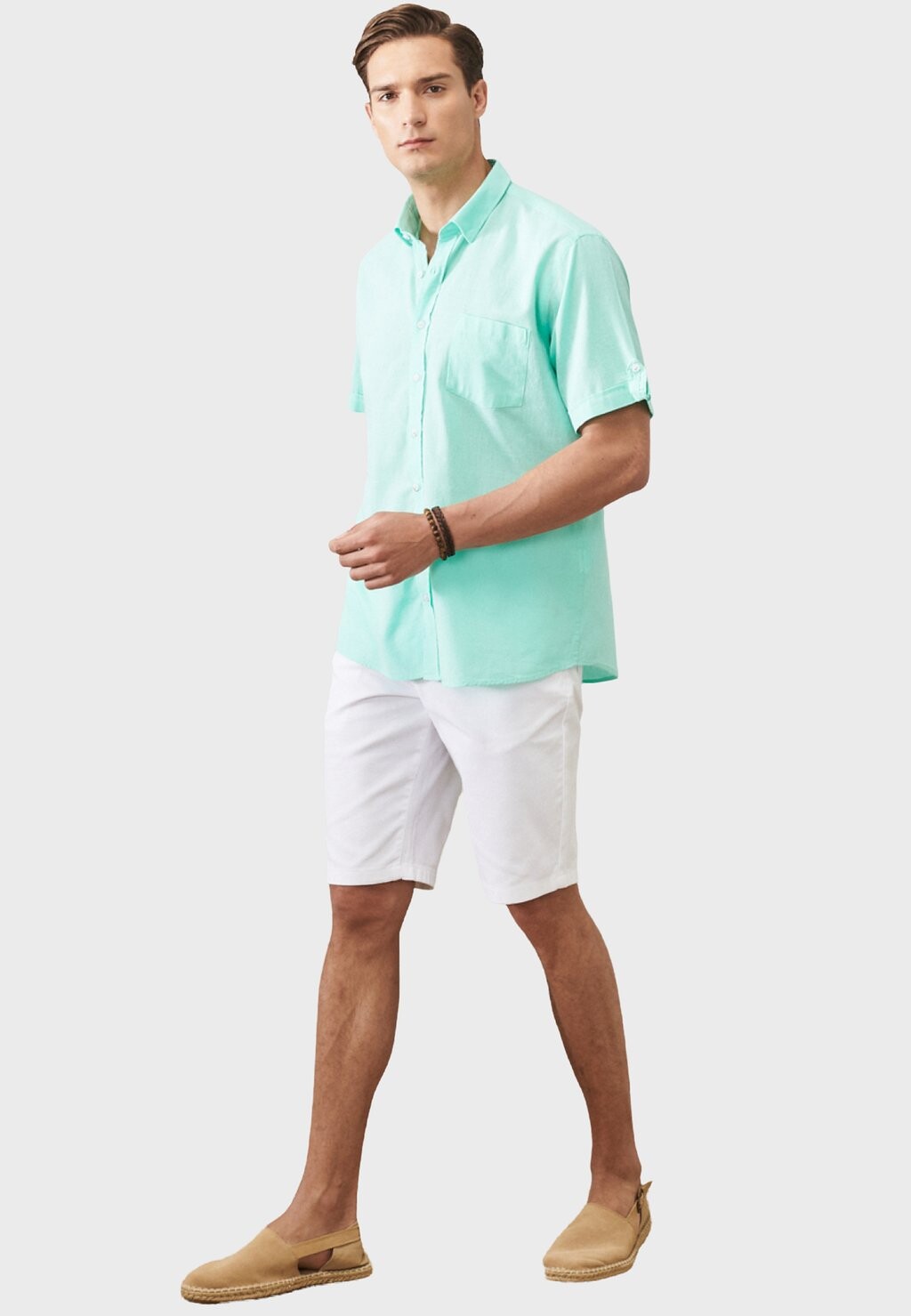 

Рубашка COMFORT FIT SHORT SLEEVED AC&CO / ALTINYILDIZ CLASSICS, мята