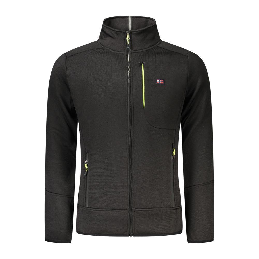 

Черный мужской свитер из полиэстера Geographical Norway