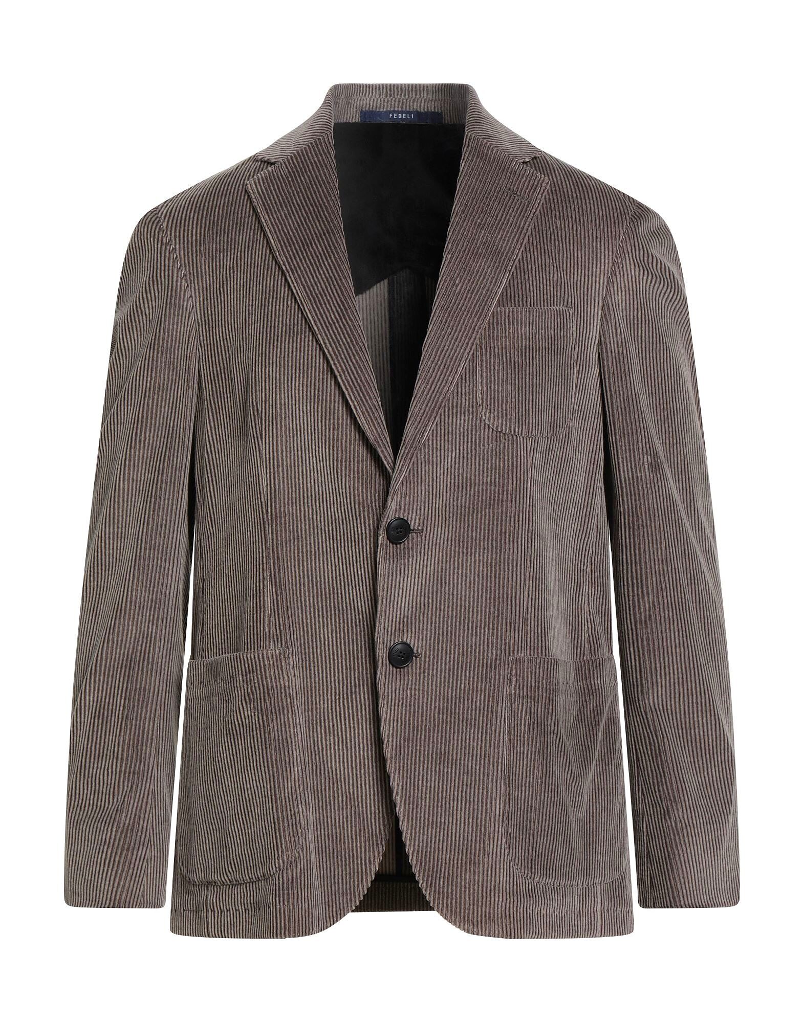 

Блейзер Fedeli, серо-коричневый