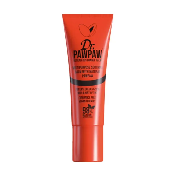 

Губная помада Tinted Outrageous Orange Balm Dr Pawpaw, 10 ml