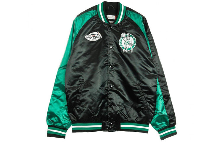

Бейсбольная куртка унисекс черный Mitchell Ness