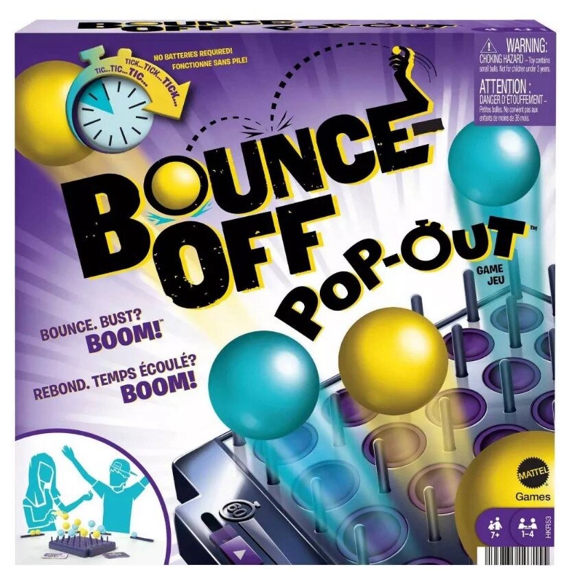 

Аркадная игра Bounce-Off Pop-Out Mattel