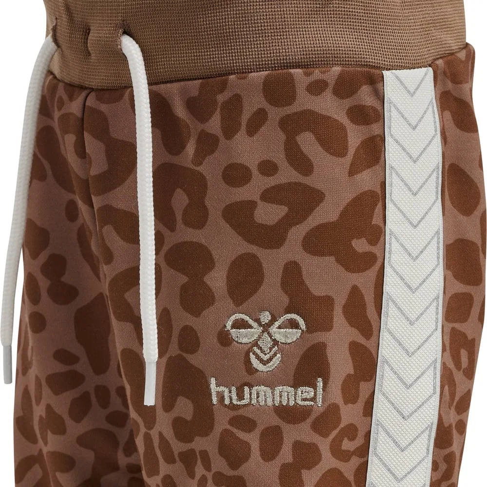 Спортивные штаны хлопковые Hummel, коричневый — фото 3