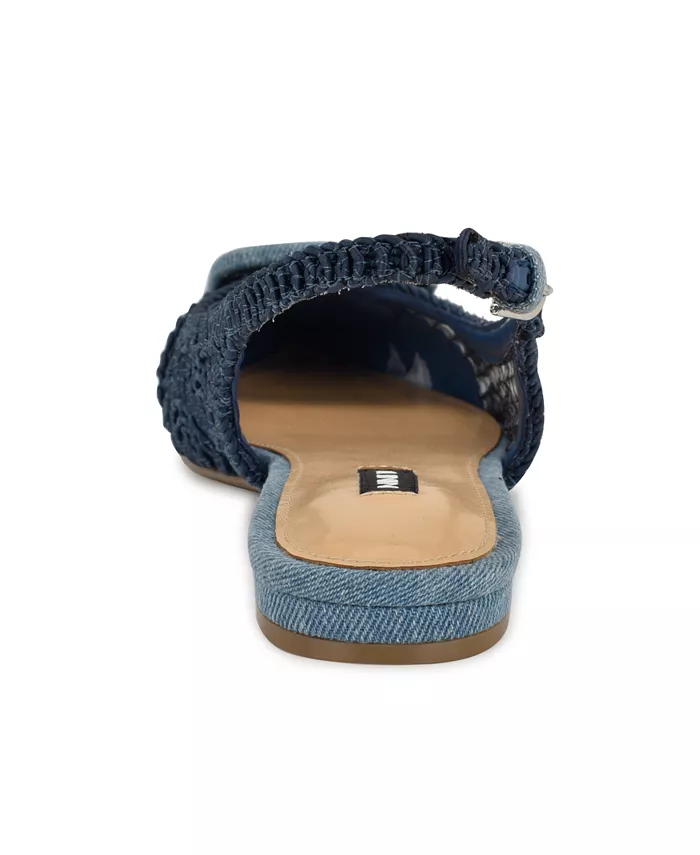 Женские мюли Jasser Slip On Dress Nine West, синий — фото 3
