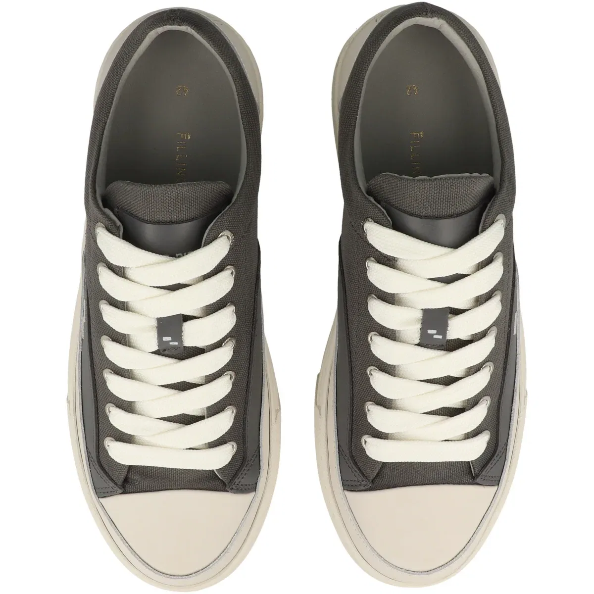 Кроссовки низкие Riviera темно-серые FILLING PIECES — фото 2