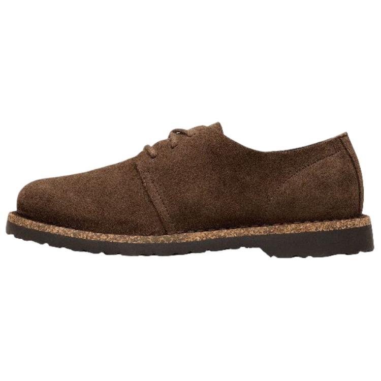 

Uppsala Suede Low top Casual Shoes Unisex Coffee Regular Loose Fit Birkenstock, коричневый