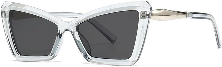 

Солнцезащитные очки в винтажном стиле «кошачий глаз», градиентная расцветка, защита от ультрафиолета для использования на открытом воздухе, защита от UV400 KTUCN, C6clear