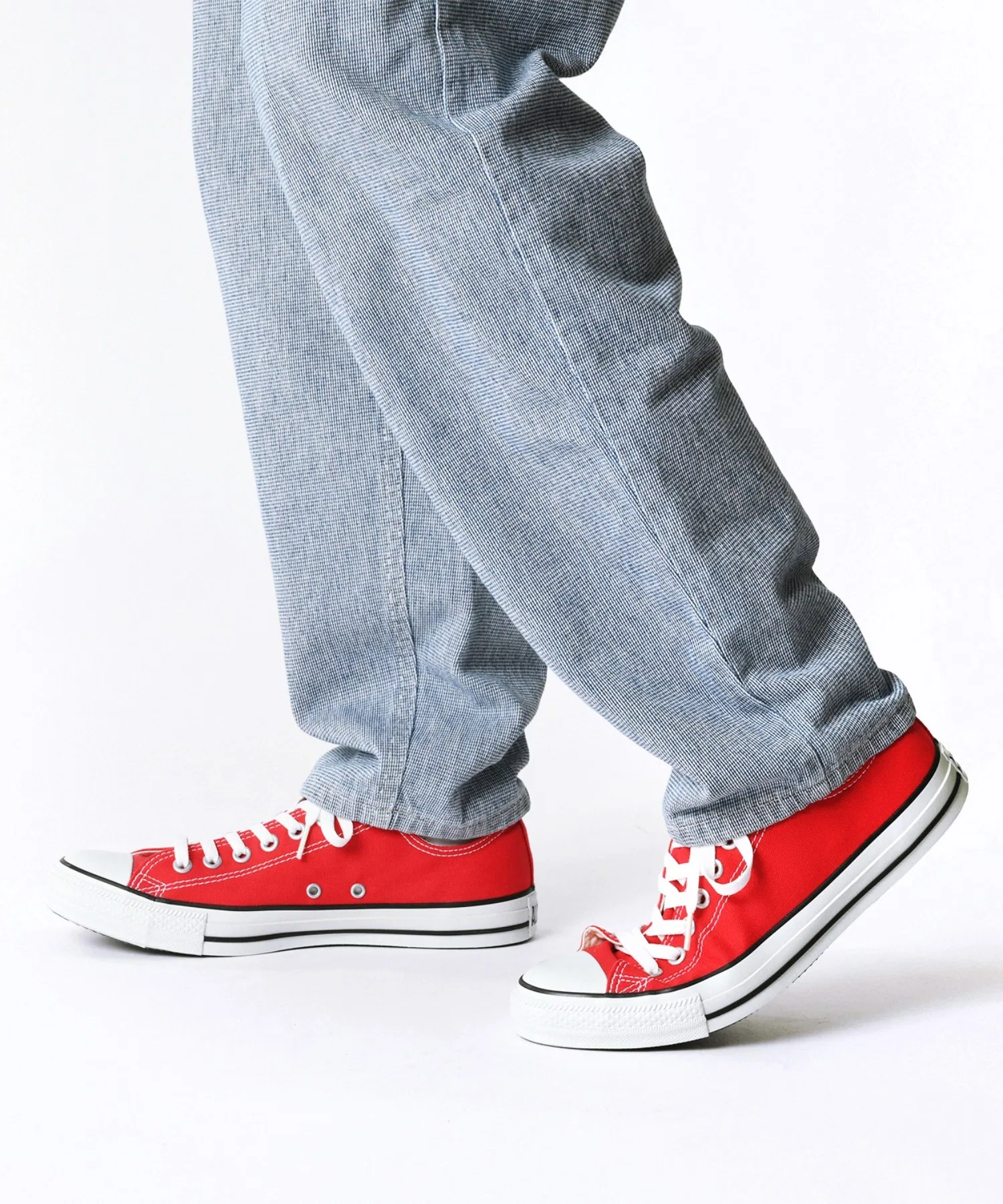 Унисекс кроссовки Converse All Star OX красные