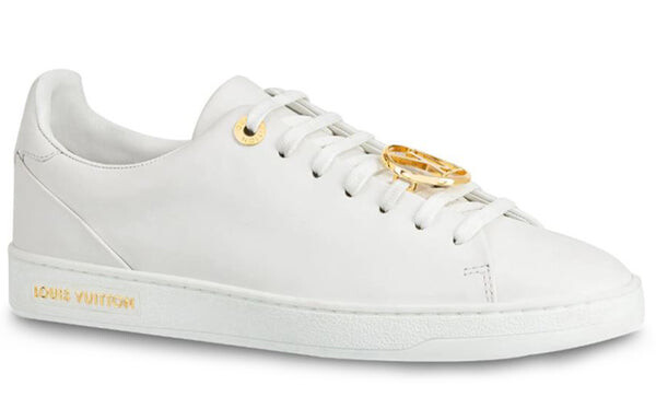 Кроссовки lv frontrow sports shoes 'white yellow' Louis Vuitton, белый — фото 2