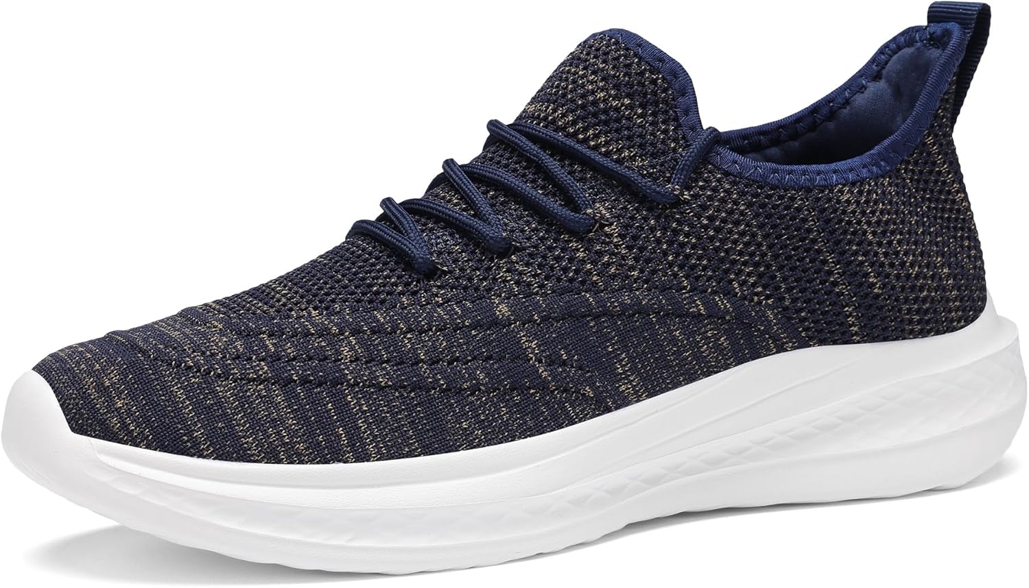 

Мужские кроссовки VAMJAM для бега, слипоны для ходьбы, противоскользящие, легкие, для тренировок, дышащие спортивные кроссовки с модной сеткой, черный