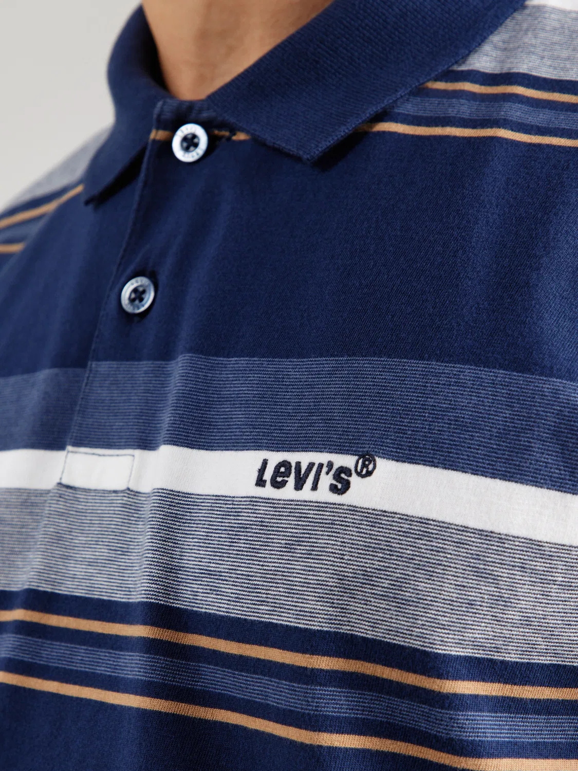 Рубашка 'Authentic' Levi'S , Dark Blue/Mottled Blue — фото 2
