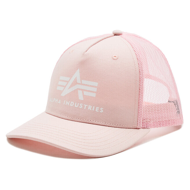 

Бейсболка Alpha Industries Basic, розовый