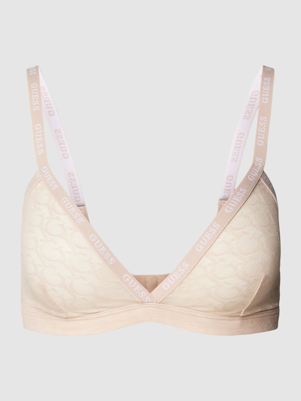 

Бюстгальтер с логотипом, модель «EDYTHA» Guess, бежевый