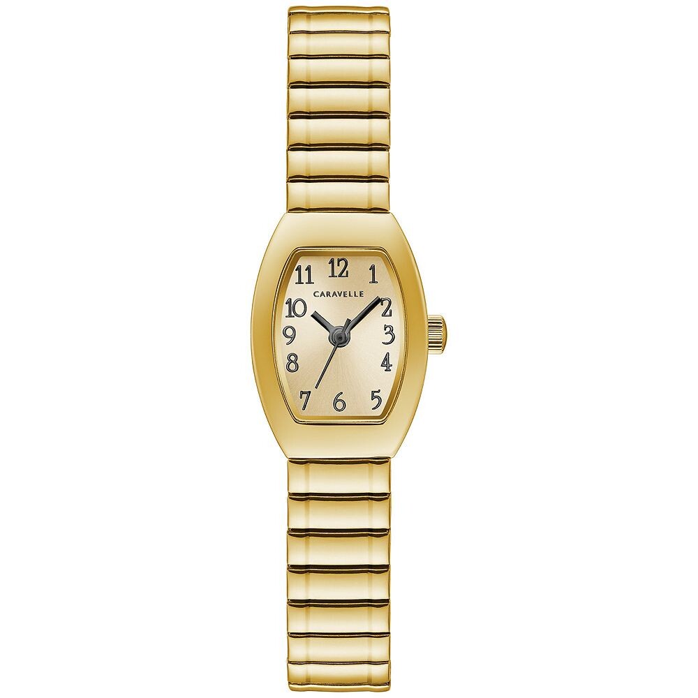 

Женские часы Caravelle by Bulova с расширительным ремешком золотого тона — 44L261, цвет Gold Tone