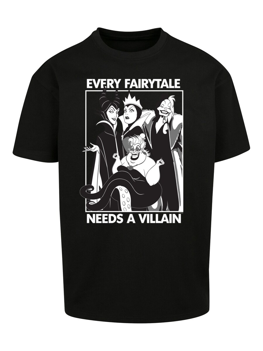 

Рубашка F4NT4STIC Disney Every Fairy Tale Needs A Villain -BLK, черный
