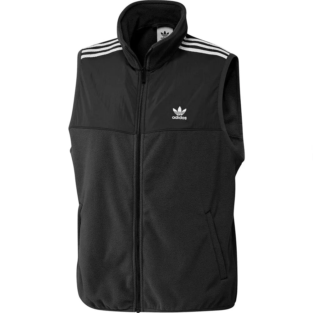 

Жилет adidas Originals Adicolor Microfleece, черный