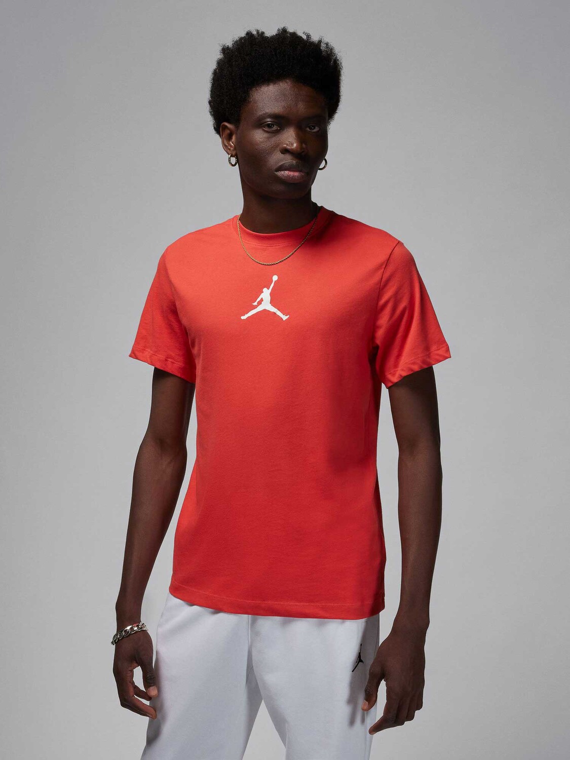 

Футболка Jordan M J JUMPMAN DF SS CREW, красный