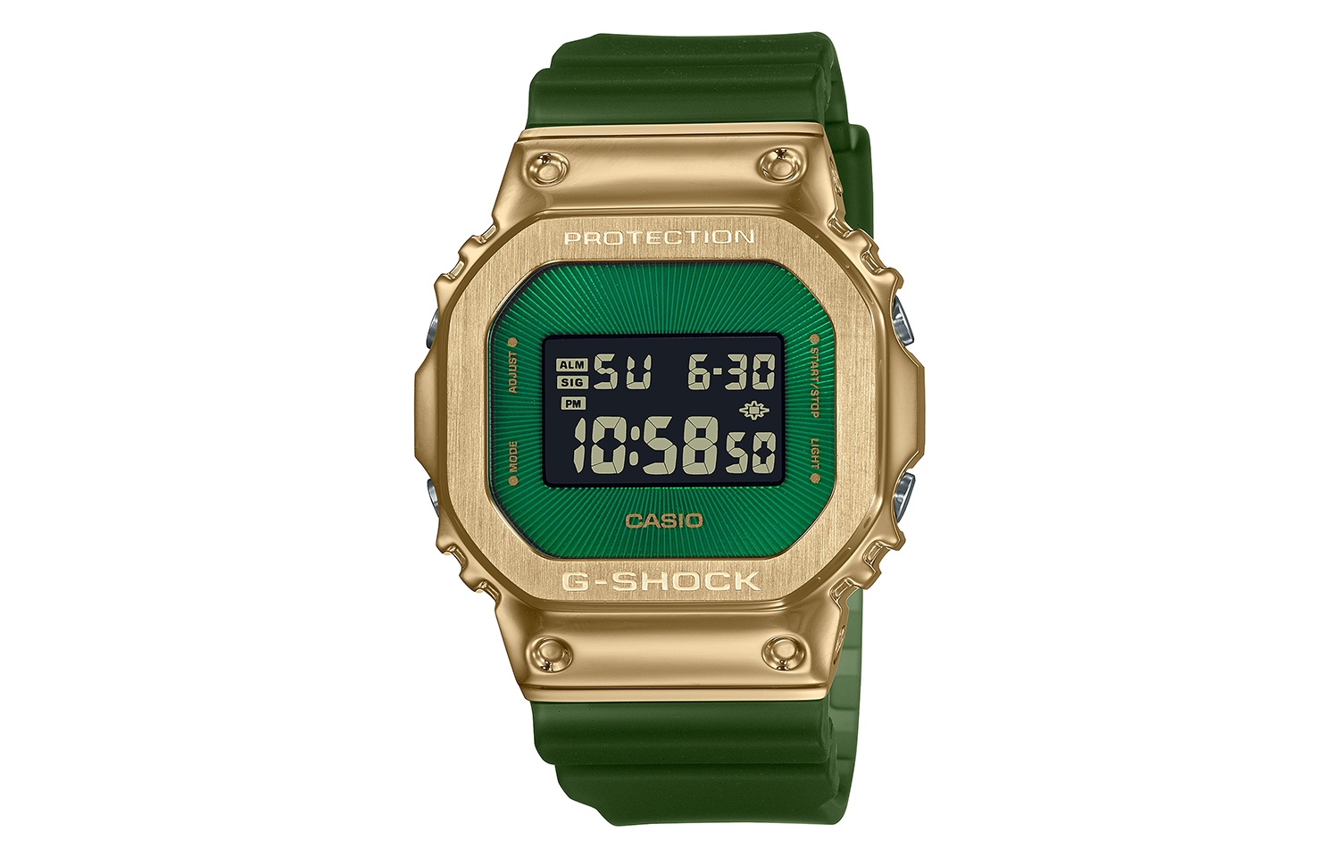 

CASIO Часы Unisex Full Metal Series Green Watch