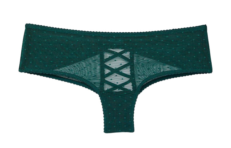

Женские трусы Victoria's Secret, цвет 1 strip (ivy green)