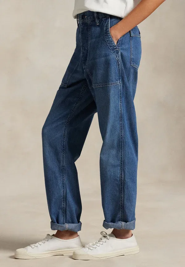 Джинсы прямого кроя Polo Ralph Lauren The Denim Ricky Pant, цвет Rialto Wash — фото 4