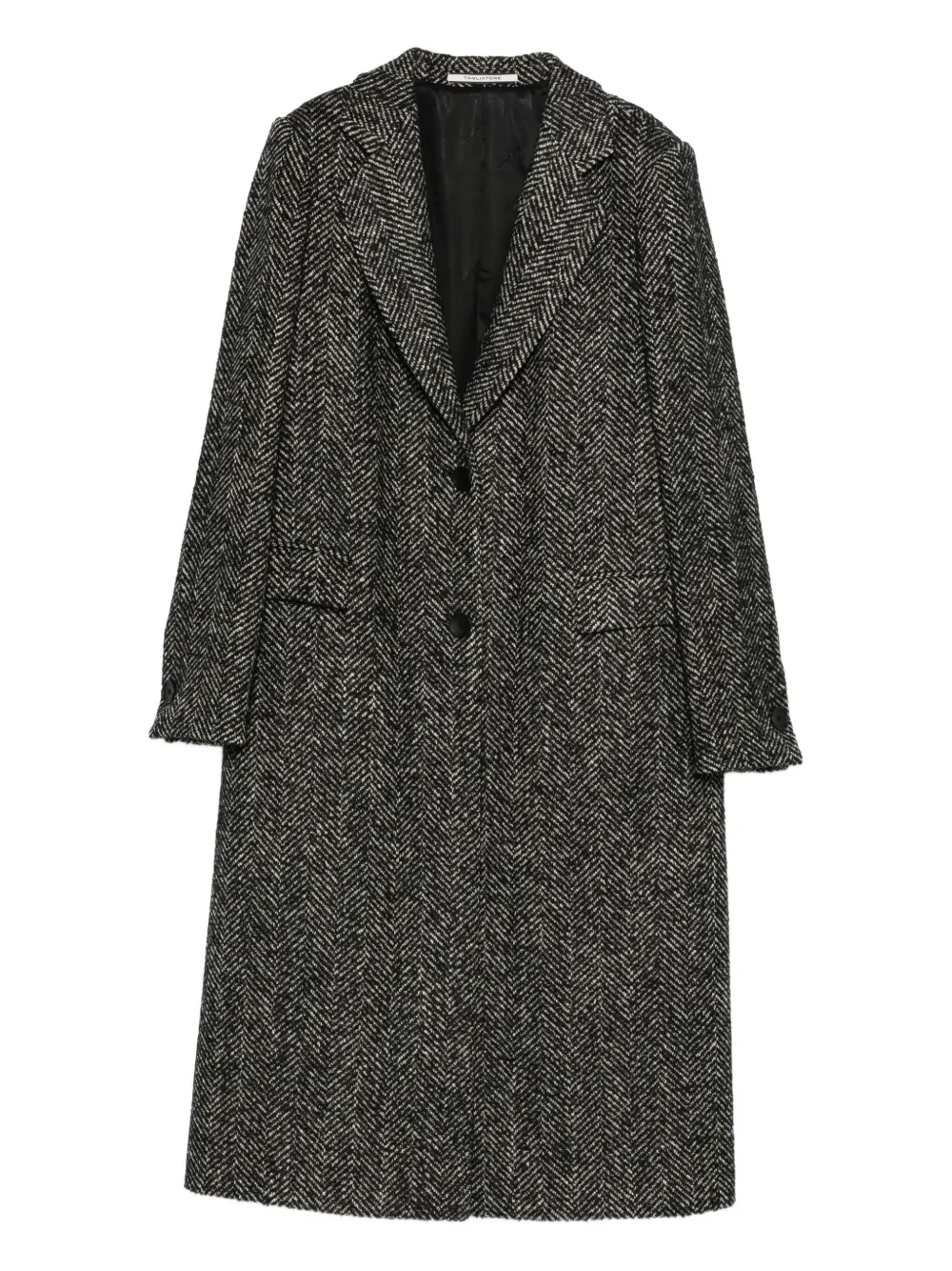 

Пальто Amanda с узором в елочку Tagliatore, черный