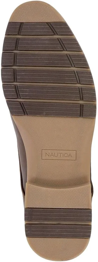 Мужские ботинки Nautica Chukka: повседневные туфли на шнуровке, оксфорды и десертные ботинки, коричневый — фото 3
