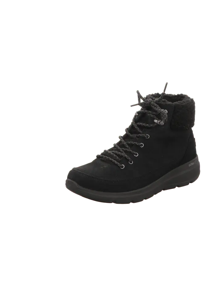 Сапоги Skechers Warmfutter Schnür Warmfutter Glacial Ultra, черный