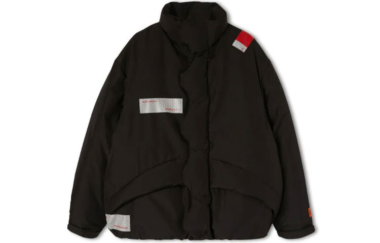 

Куртка Logo-patch Padded Coat Heron Preston, черный