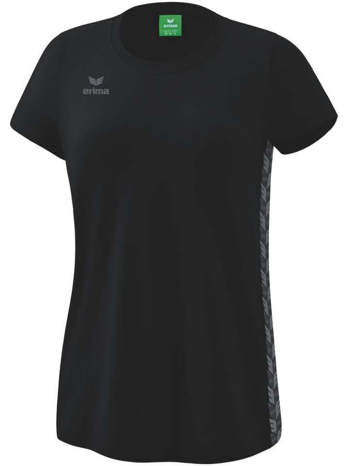 

Спортивная футболка Essential Team T-Shirt черного цвета erima