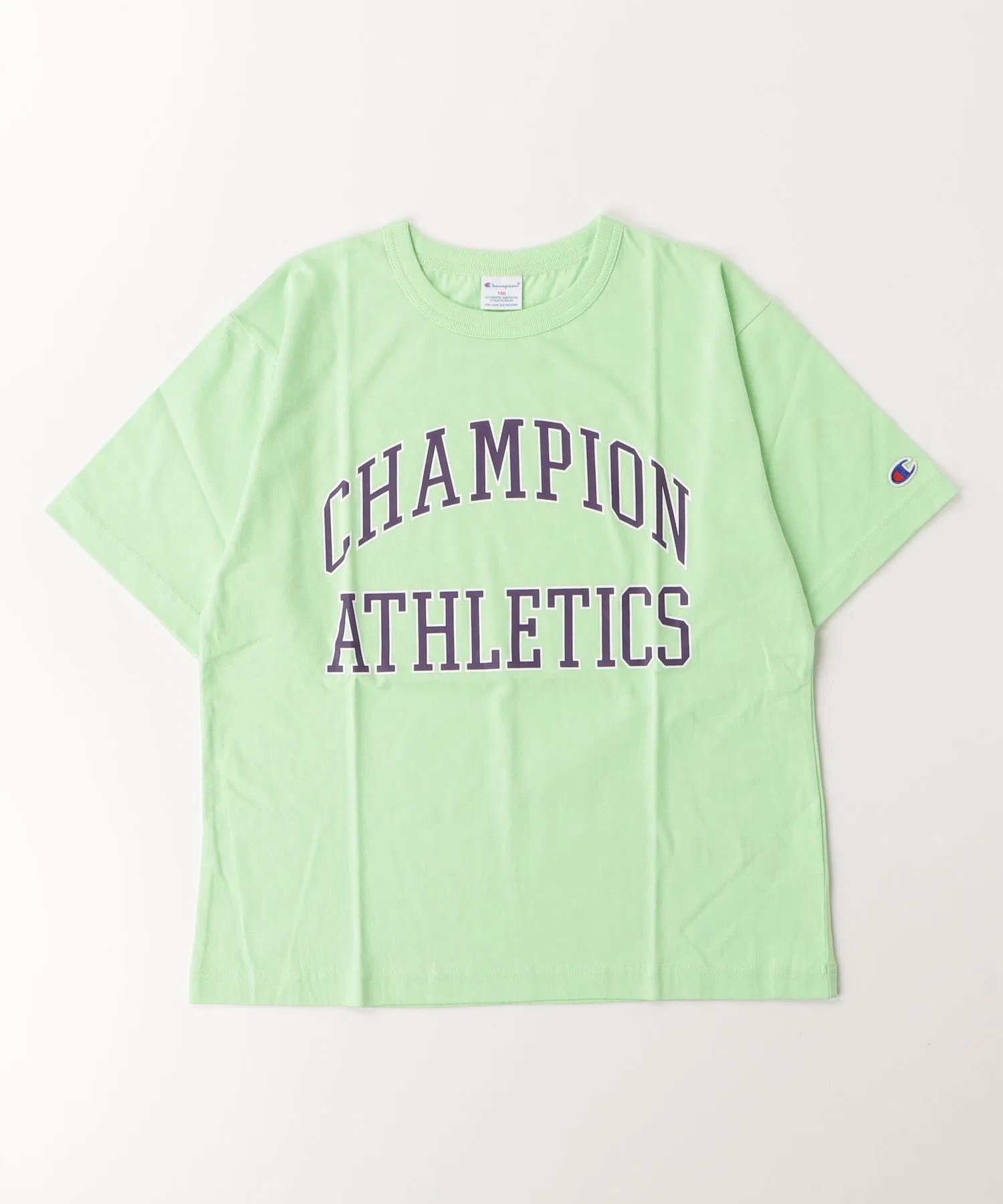 Детская футболка Champion с принтом, Champion, зелёный