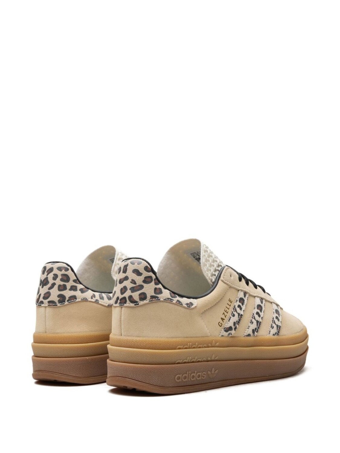 Adidas кроссовки adidas Gazelle Bold «Cream Leopard», нейтральный цвет — фото 3