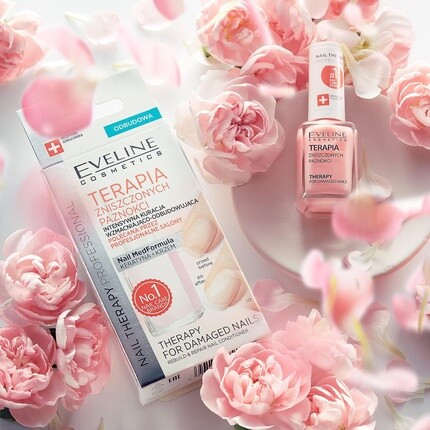 Лечение поврежденных ногтей 12 мл натуральный, Eveline Cosmetics — фото 2