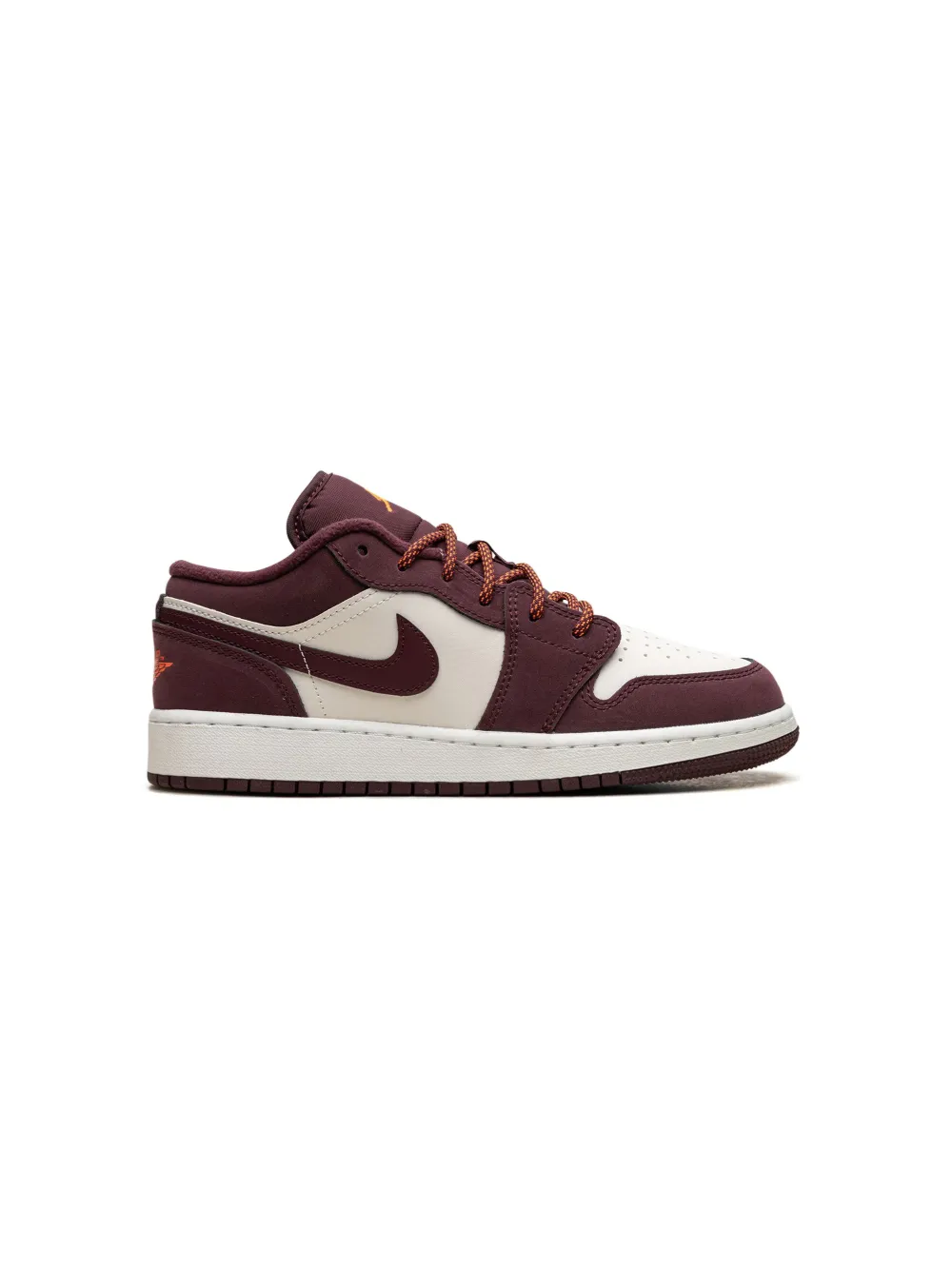 Кроссовки Air Jordan 1 Night Maroon Jordan Kids, красный — фото 2