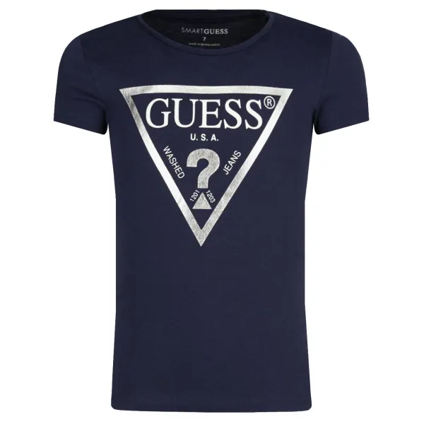 

Футболка стандартного кроя Guess, синий