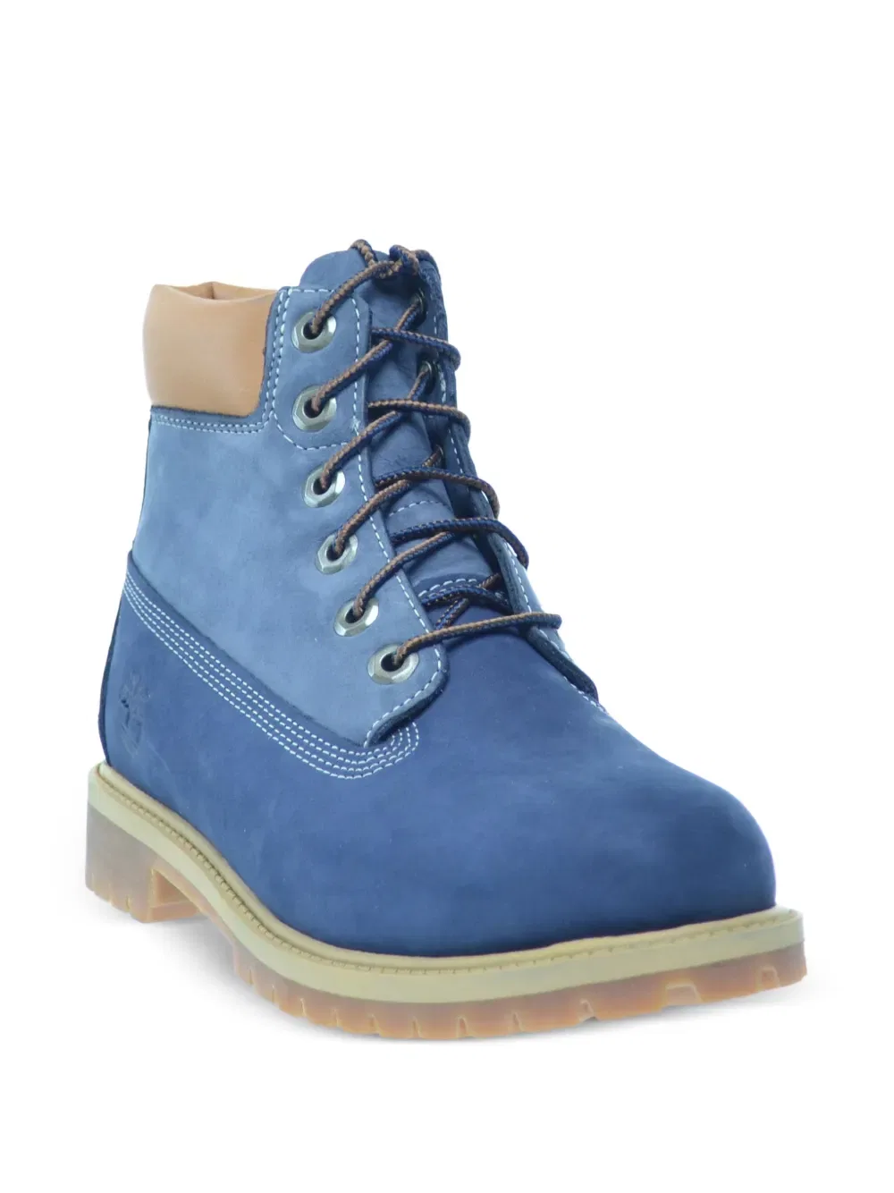 Премиальные ботинки на шнуровке высотой 6 дюймов Timberland Kids, синий