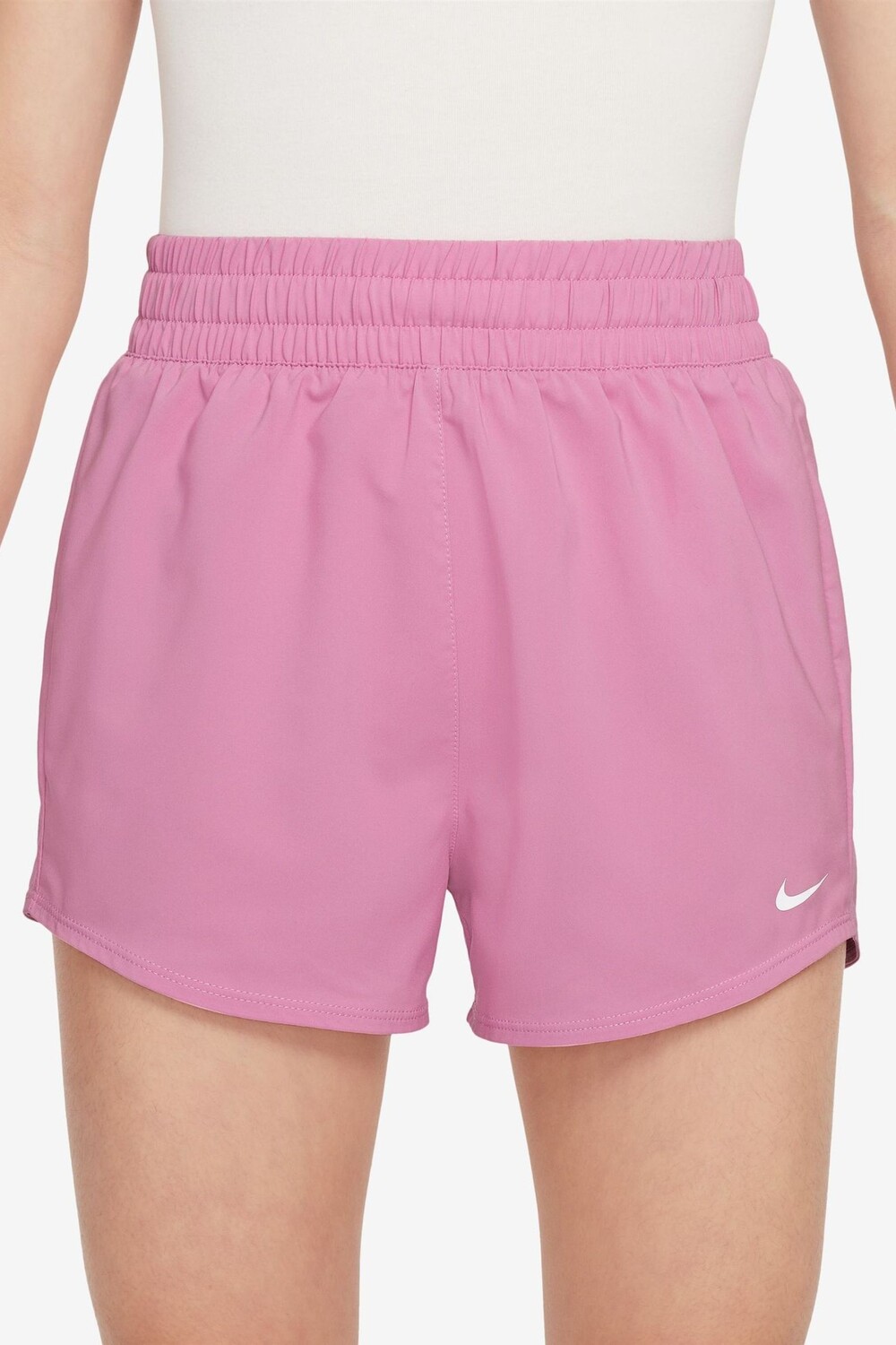 

Шорты с высокой талией Dri Fit one Nike, розовый