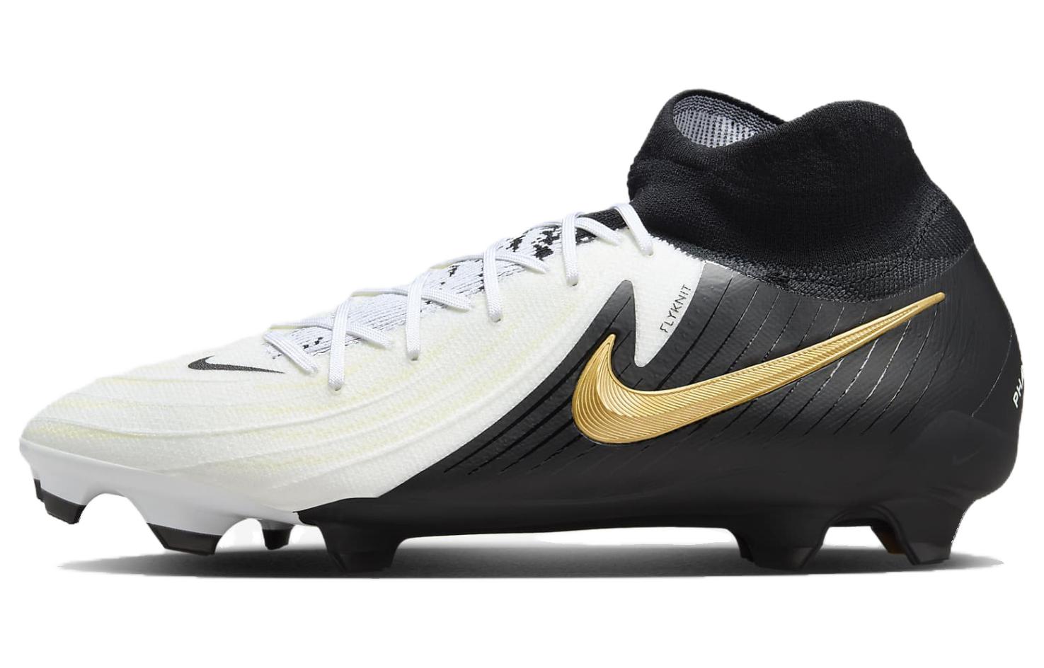 

Футболка Nike Phantom Luna 2 Pro FG 'Белый Черный Металлический Золотой Монета' Черный Белый