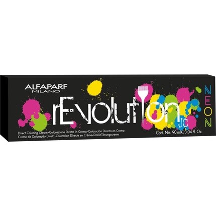 

Краска для волос Revolution Jc Neon Dynamic Orange, 90 мл, Alfaparf Milano